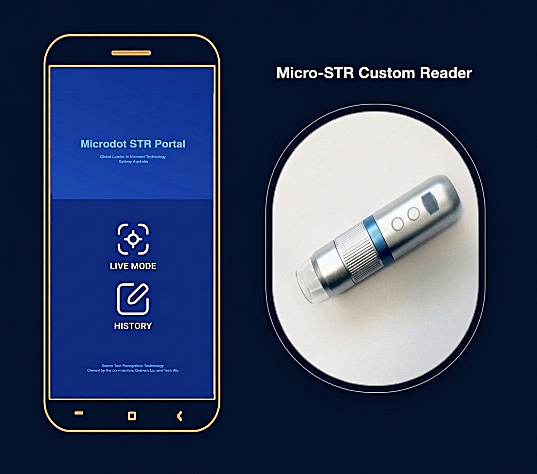 Micro-STR Custom Reader and App
